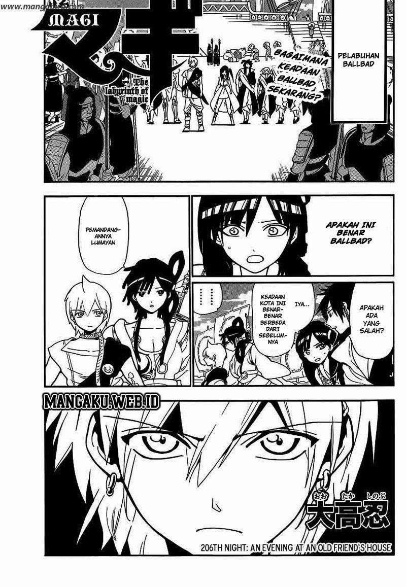 Magi – Labyrinth of Magic chapter 206